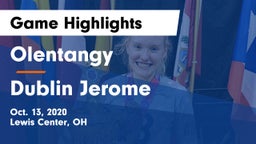 Olentangy  vs Dublin Jerome  Game Highlights - Oct. 13, 2020