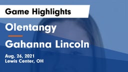 Olentangy  vs Gahanna Lincoln  Game Highlights - Aug. 26, 2021
