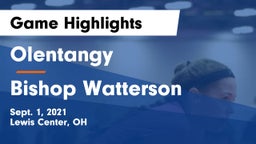 Olentangy  vs Bishop Watterson  Game Highlights - Sept. 1, 2021