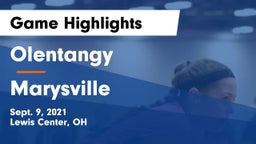 Olentangy  vs Marysville  Game Highlights - Sept. 9, 2021