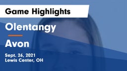 Olentangy  vs Avon  Game Highlights - Sept. 26, 2021