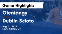 Olentangy  vs Dublin Scioto  Game Highlights - Aug. 22, 2023