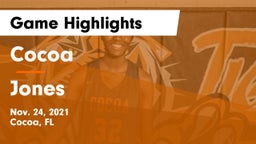 Cocoa  vs Jones  Game Highlights - Nov. 24, 2021