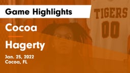 Cocoa  vs Hagerty  Game Highlights - Jan. 25, 2022