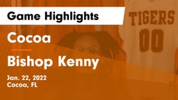 Cocoa  vs Bishop Kenny  Game Highlights - Jan. 22, 2022