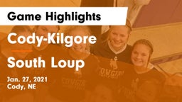 Cody-Kilgore  vs South Loup Game Highlights - Jan. 27, 2021