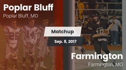 Matchup: Poplar Bluff vs. Farmington  2017