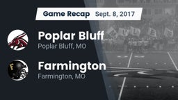 Recap: Poplar Bluff  vs. Farmington  2017