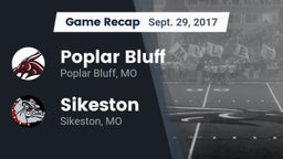Recap: Poplar Bluff  vs. Sikeston  2017