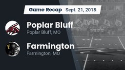 Recap: Poplar Bluff  vs. Farmington  2018