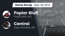 Recap: Poplar Bluff  vs. Central  2018