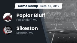Recap: Poplar Bluff  vs. Sikeston  2019