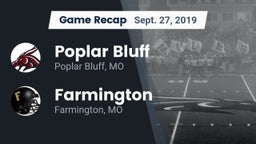 Recap: Poplar Bluff  vs. Farmington  2019