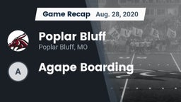 Recap: Poplar Bluff  vs. Agape Boarding 2020