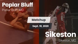 Matchup: Poplar Bluff vs. Sikeston  2020