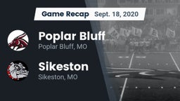 Recap: Poplar Bluff  vs. Sikeston  2020