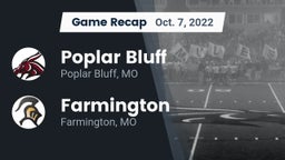 Recap: Poplar Bluff  vs. Farmington  2022
