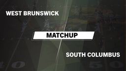 Matchup: West Brunswick vs. South Columbus  2016