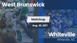 Matchup: West Brunswick vs. Whiteville  2017