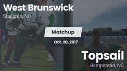 Matchup: West Brunswick vs. Topsail  2017