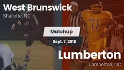 Matchup: West Brunswick vs. Lumberton  2018