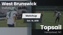 Matchup: West Brunswick vs. Topsail  2018