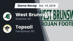 Recap: West Brunswick  vs. Topsail  2018
