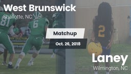 Matchup: West Brunswick vs. Laney  2018