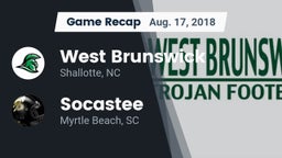 Recap: West Brunswick  vs. Socastee  2018