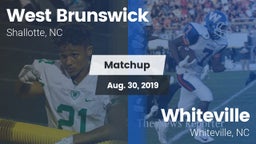 Matchup: West Brunswick vs. Whiteville  2019
