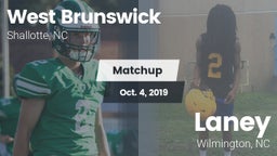 Matchup: West Brunswick vs. Laney  2019