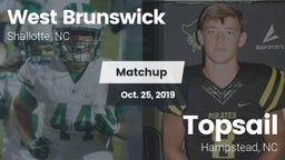 Matchup: West Brunswick vs. Topsail  2019