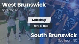 Matchup: West Brunswick vs. South Brunswick  2019