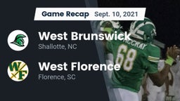 Recap: West Brunswick  vs. West Florence  2021