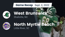 Recap: West Brunswick  vs. North Myrtle Beach  2022