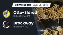 Recap: Otto-Eldred  vs. Brockway  2017