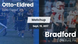 Matchup: Otto-Eldred vs. Bradford  2017