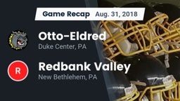 Recap: Otto-Eldred  vs. Redbank Valley  2018