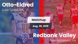 Matchup: Otto-Eldred vs. Redbank Valley  2019