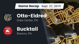 Recap: Otto-Eldred  vs. Bucktail  2019