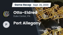 Recap: Otto-Eldred  vs. Port Allegany 2020