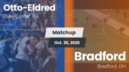 Matchup: Otto-Eldred vs. Bradford  2020