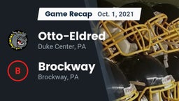 Recap: Otto-Eldred  vs. Brockway  2021