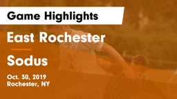 East Rochester vs Sodus Game Highlights - Oct. 30, 2019