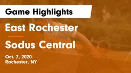 East Rochester vs Sodus Central Game Highlights - Oct. 7, 2020