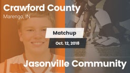 Matchup: Crawford County vs. Jasonville Community 2018
