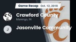 Recap: Crawford County  vs. Jasonville Community 2018