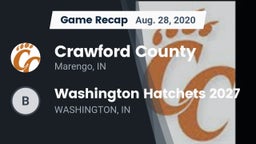 Recap: Crawford County  vs. Washington Hatchets 2027 2020