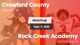 Matchup: Crawford County vs. Rock Creek Academy  2020