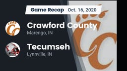Recap: Crawford County  vs. Tecumseh  2020